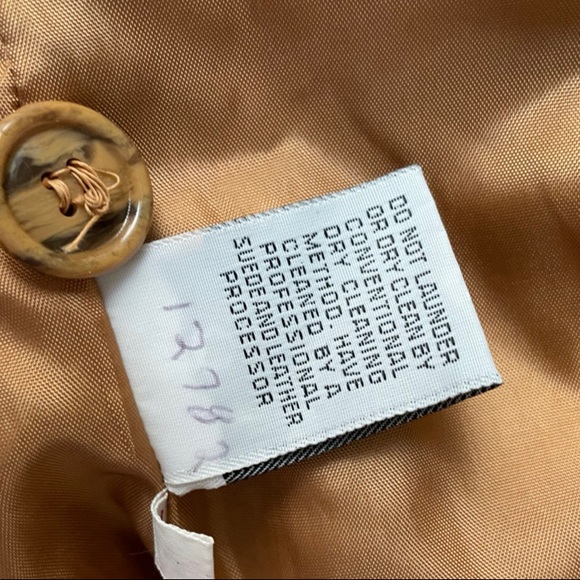 Suede/ leather blazer jacket - Picture 3 of 3